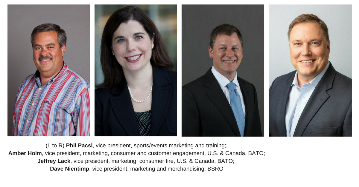 Bridgestone announces new marketing leaders in 2018