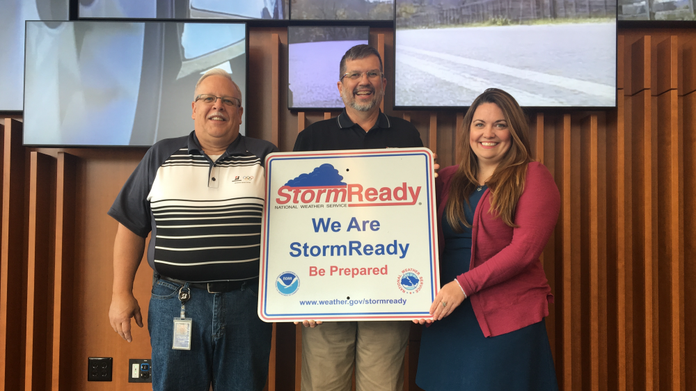 Bridgestone Americas Tower Nashville StormReady