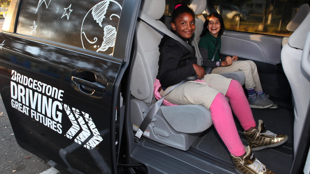 Bridgestone donates vans to Boys & Girls Clubs of America 