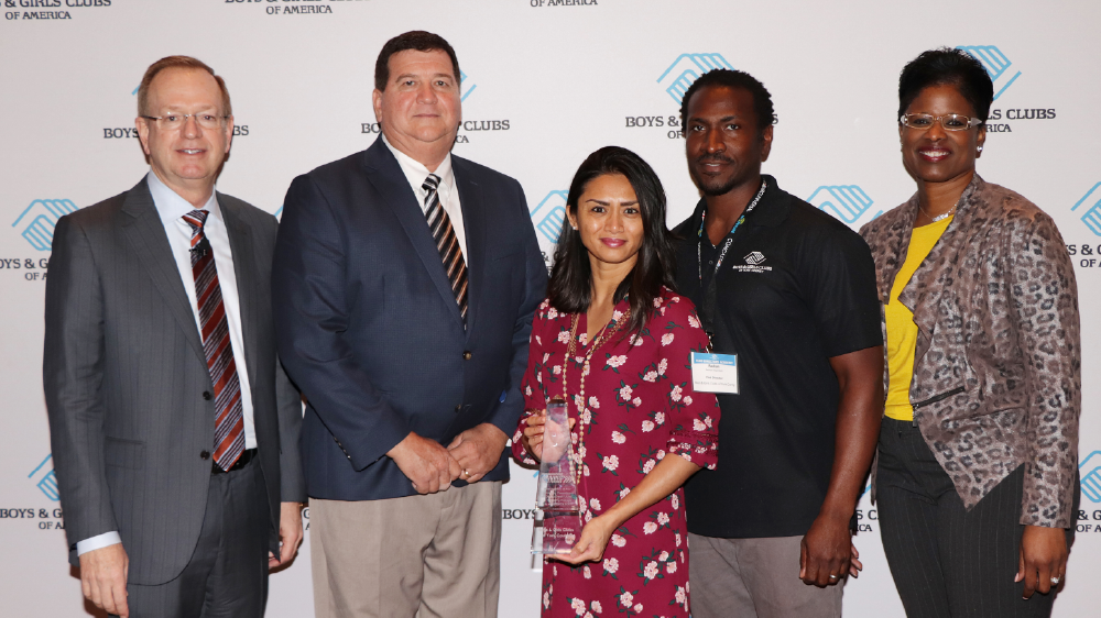 Bridgestone retail operations boys and girls clubs award