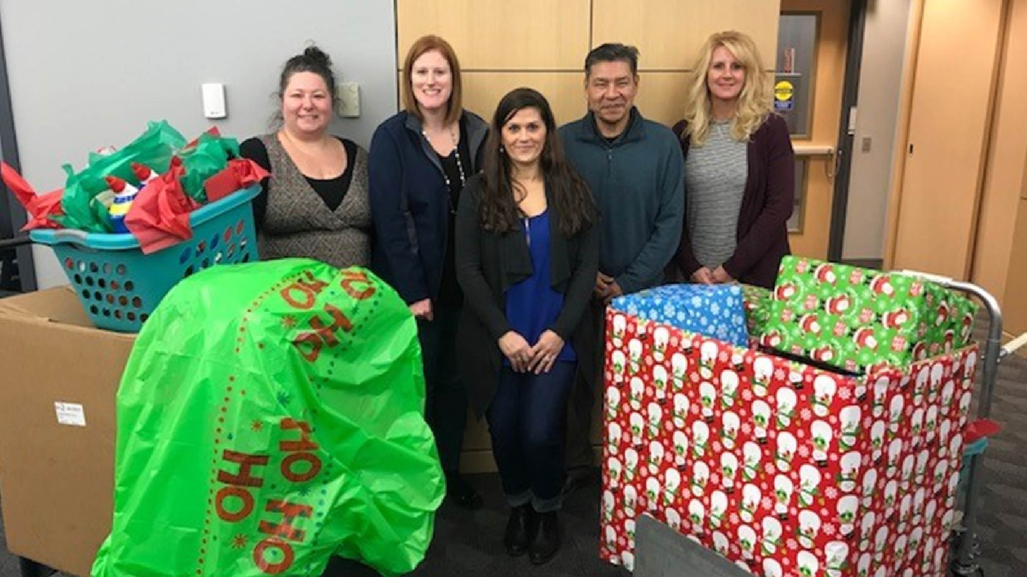 employees Bridgestone Adopt a Family Christmas