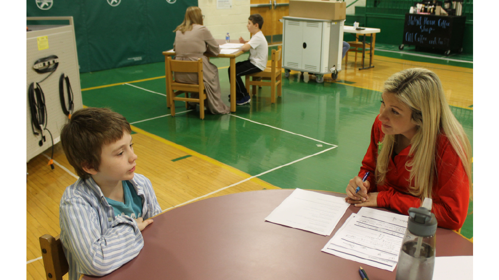 Bridgestone Americas employees volunteering at Nashville school