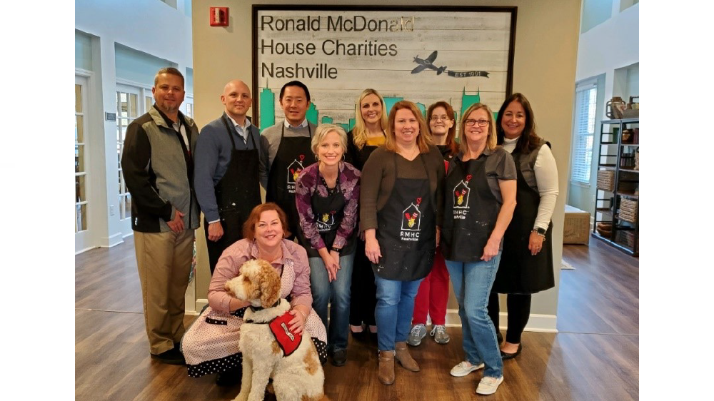 bridgestone americas employees at ronal mcdonald house nashville