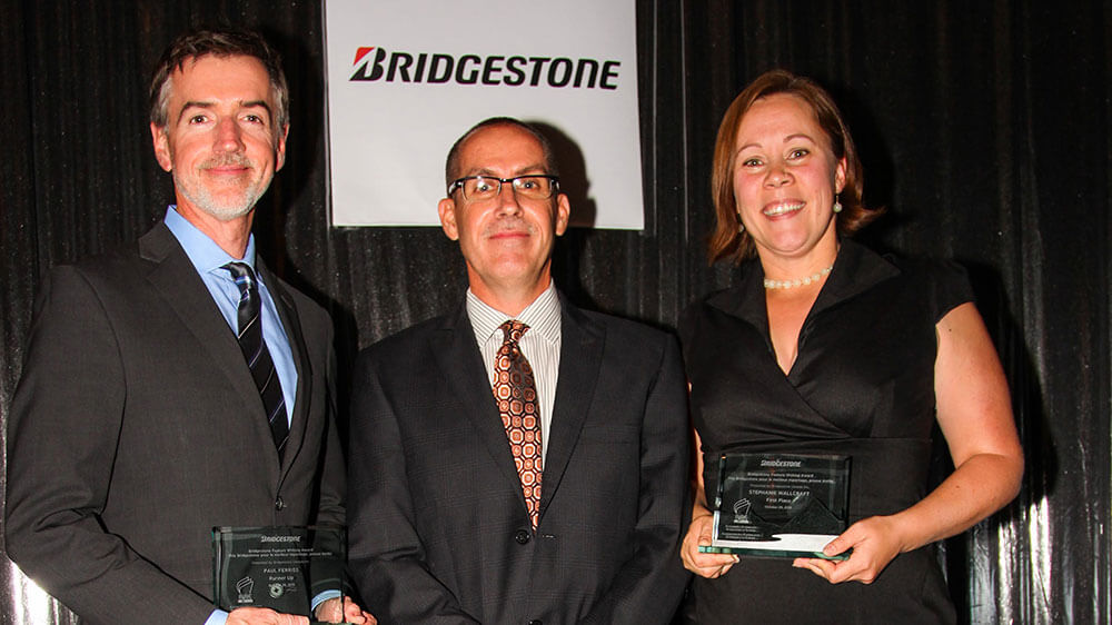 Bridgestone Presents Canadian Automotive Journalist Stephanie Wallcraft with Feature Writing Award