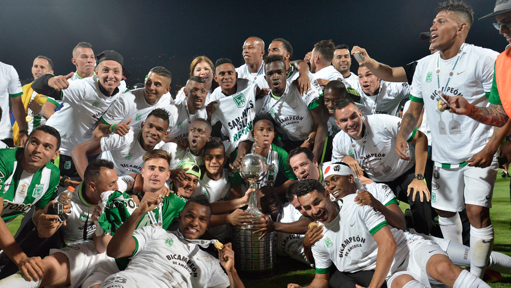 Atletico Nacional from Colombia wins the Copa Bridgestone Libertadores 2016