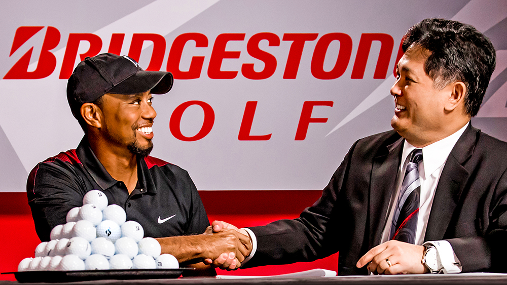 Tiger Woods Signs Multi-year Deal with Bridgestone Golf