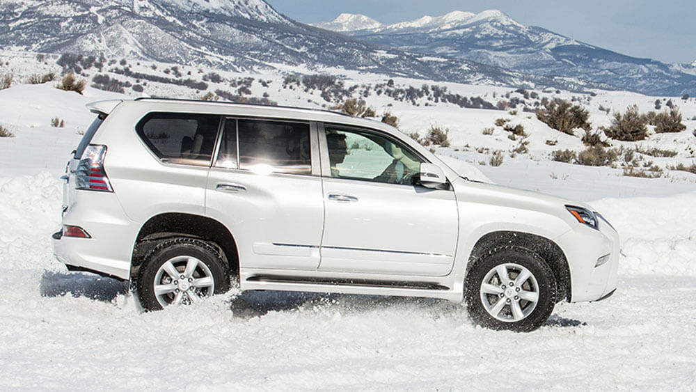 Bridgestone Blizzak tires in the snow