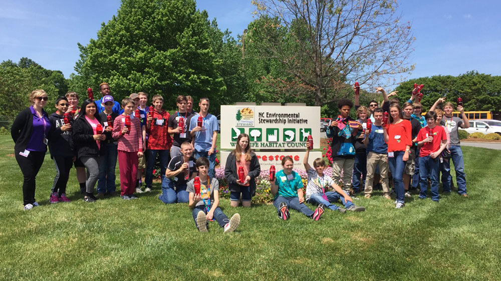 Firestone Fiber & Textiles Students@Work Day participants