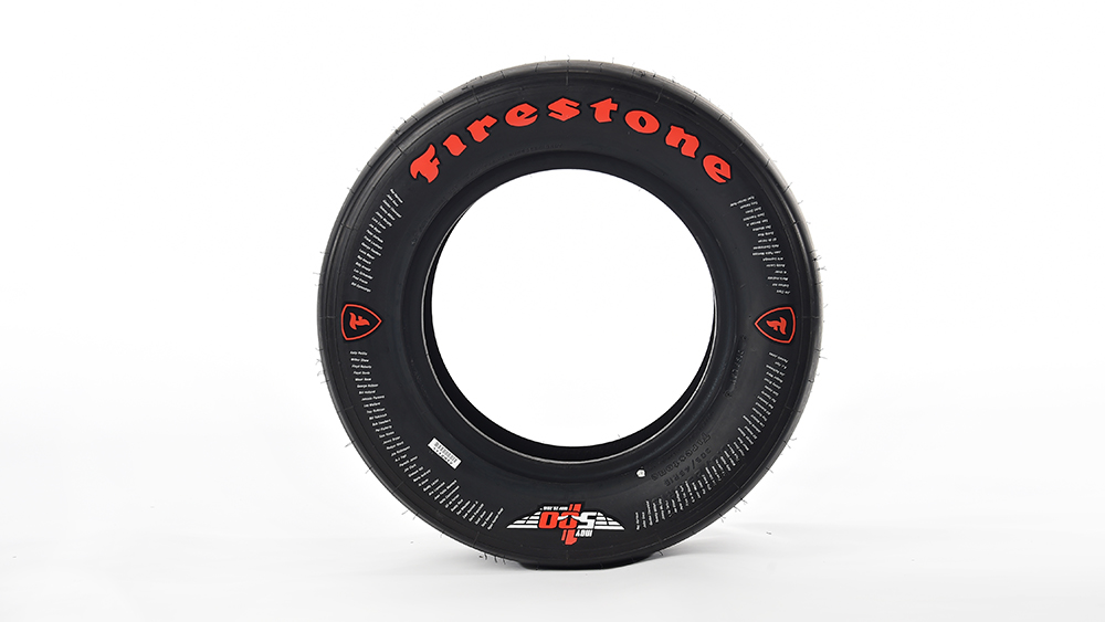 Commemorative Firestone Race Tire