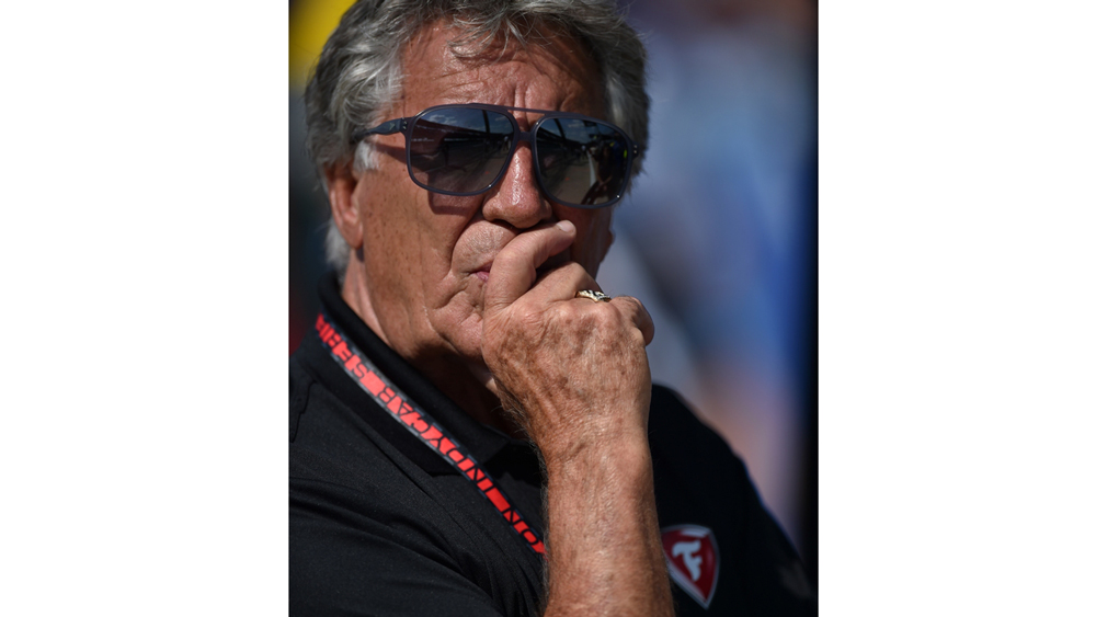 Mario Andretti at Indianapolis Motor Speedway