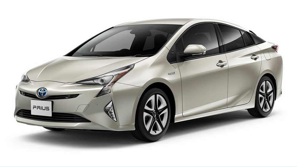 Toyota Prius with Bridgestone tires