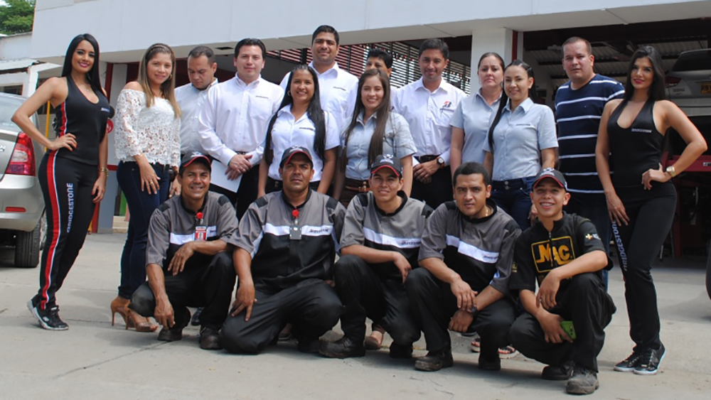 Bridgestone service center opens in Colombia