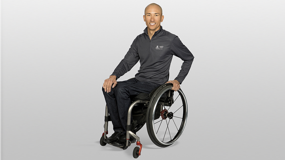 Team Bridgestone Paralympic athlete Will Groulx