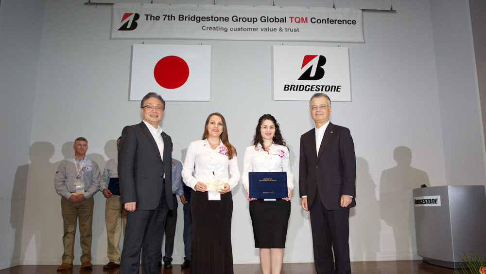 Bridgestone Costa Rican Engineers Obtained a Total Quality Management Award