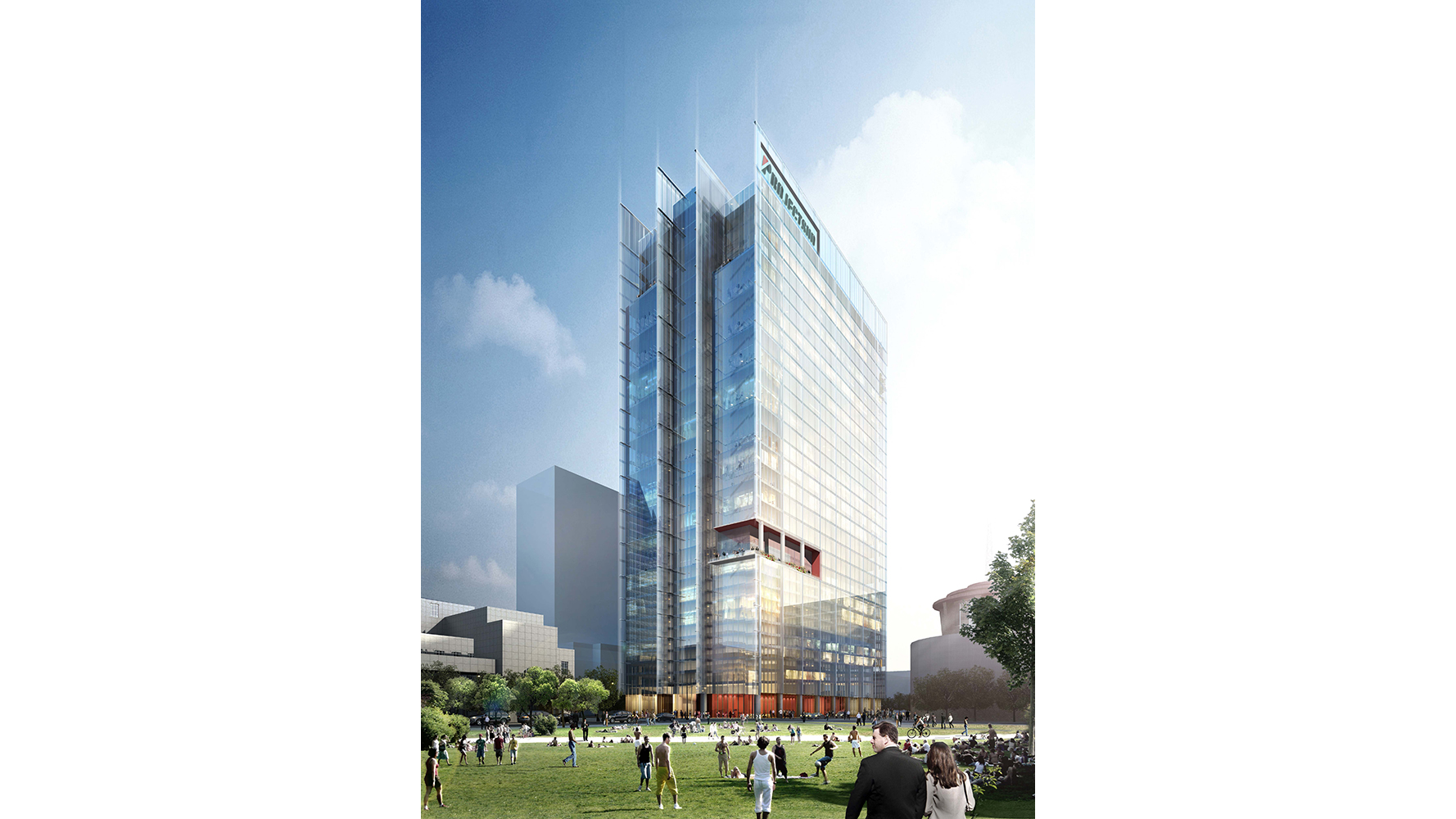 Bridgestone Tower headquarters rendering