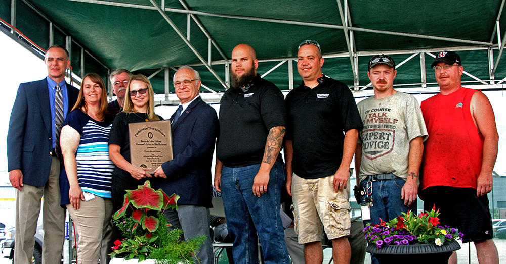 Firestone Williamsburg KY plant receives safety award