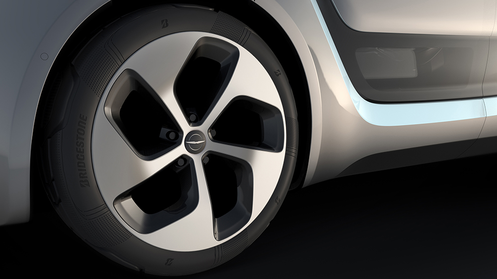 Bridgestone tires for autonomous driving technology