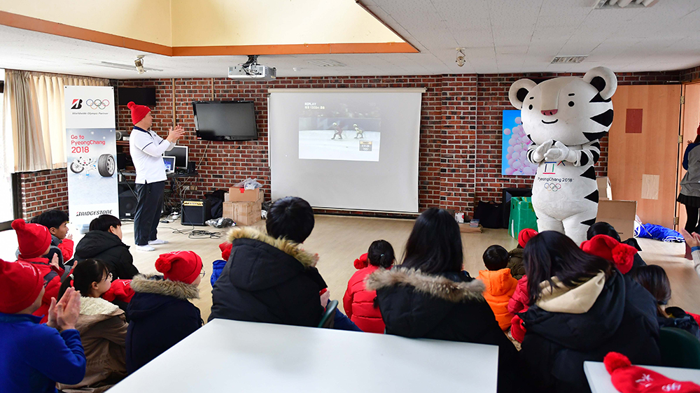 Bridgestone partners with Korean Orphanage during 2018 Olympic Games