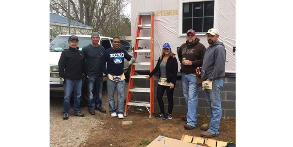 Bridgestone teammates participate in Habitat for Humanity build