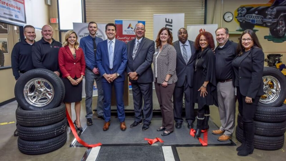 Akron Public Schools Open New Automotive Training Center with Firestone Complete Auto Care