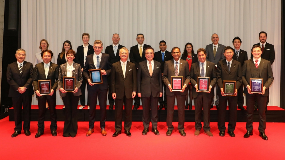 Bridgestone Group Awards recipients