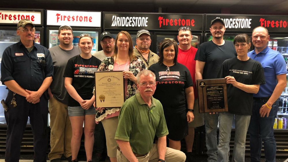 Williamsburg KY Firestone Industrial Products plant teammates