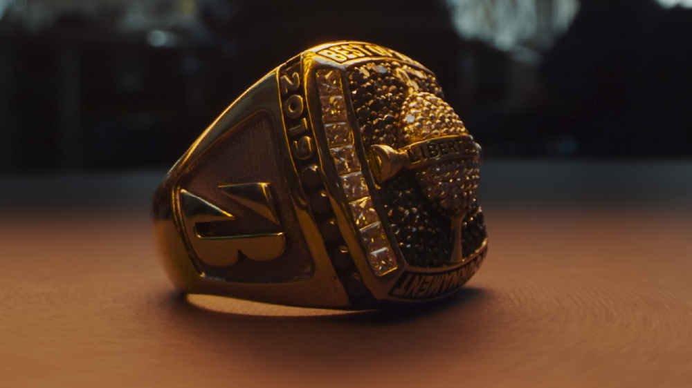 gold and diamond ring to be presented to the winner of the tournament in lima, peru