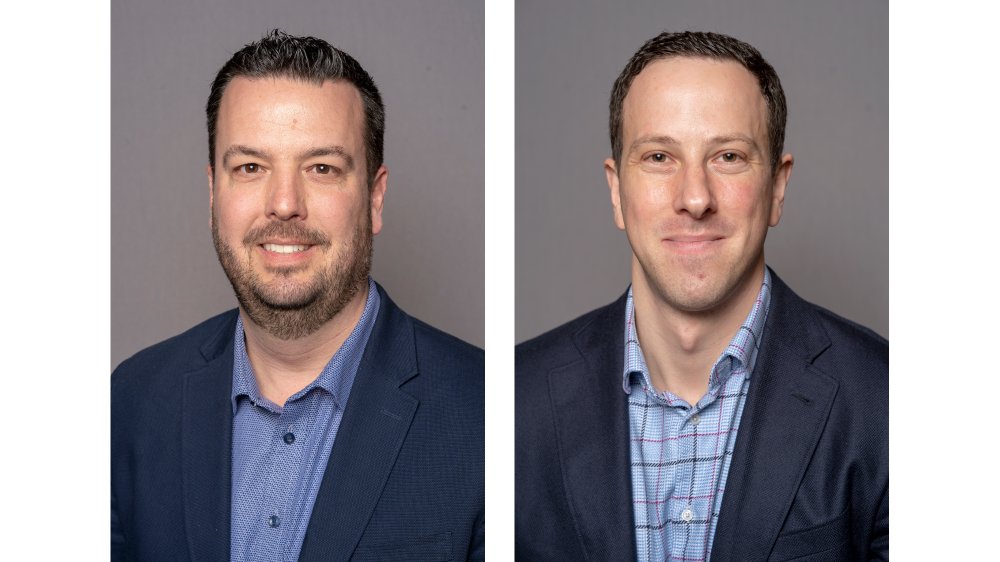 Justin Monaghan and Ben Rosenblum of Bridgestone Americas