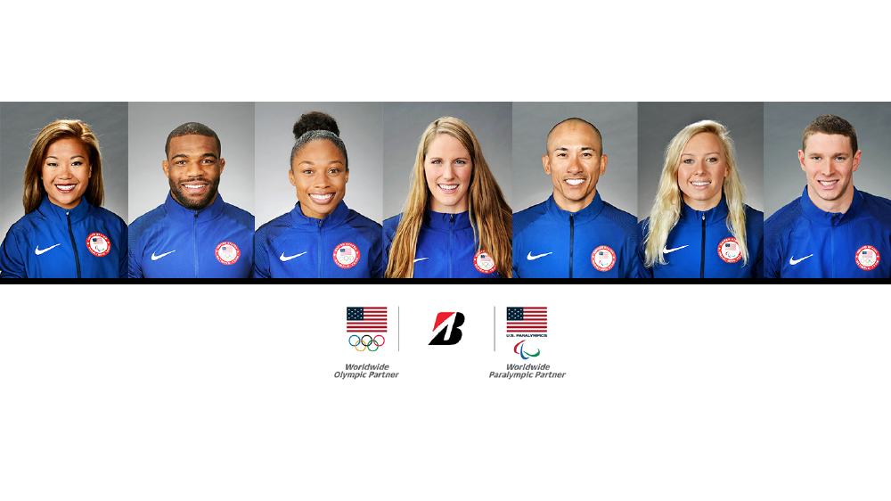 team Bridgestone USA members Tokyo 2020