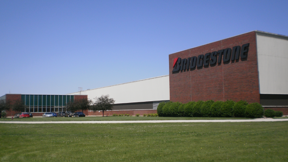 bridgestone plant bloomington Illinois exterior