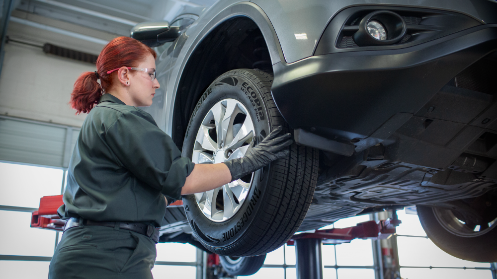 bridgestone americas employee at work