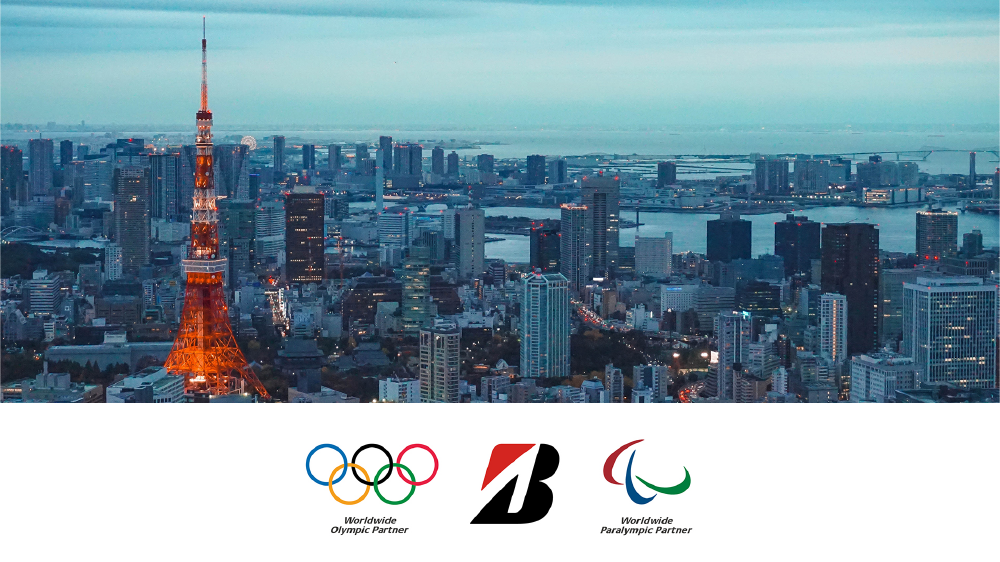 bridgestone japan tokyo olympic partnership skyline