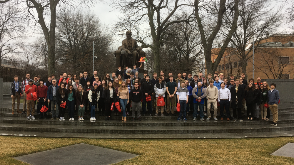 high school students from NE ohio gather at bridgestone americas technical center