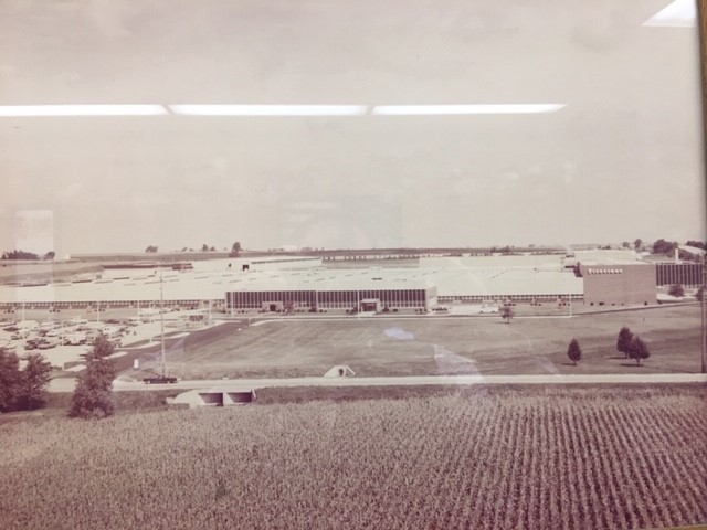 bloomington plant exterior  in the 1970's