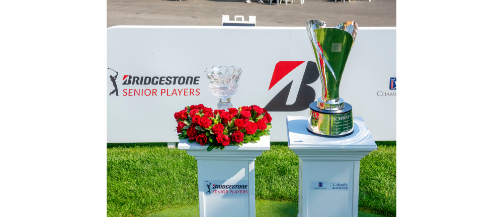 2020 Bridgestone Senior Players Championship trophy