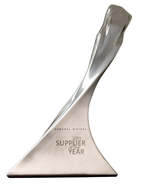 GM 2019 Supplier of the Year Award