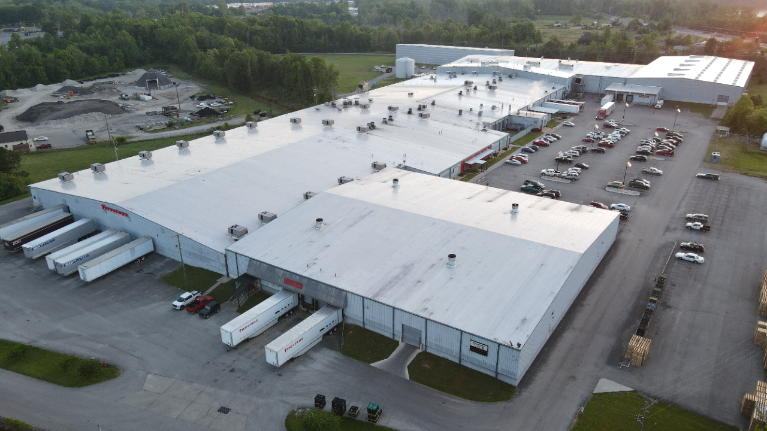 Exterior photo of Williamsburg, Kentucky Firestone Industrial Products Plant