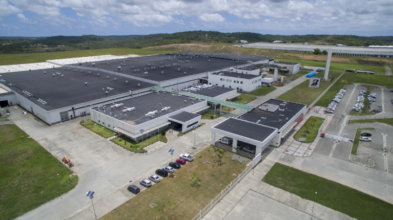 Aerial view of Camaçari plant, Bahia