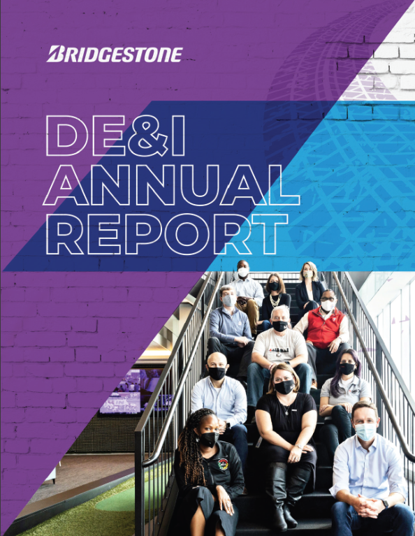 Cover of 2021 DE&I Annual Report