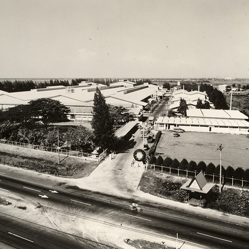 Usine Bridgestone en Thaïlande