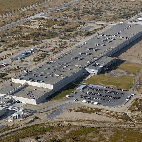 USINE DE PNEUS POUR AUTOMOBILES À MONTERREY, MEXIQUE