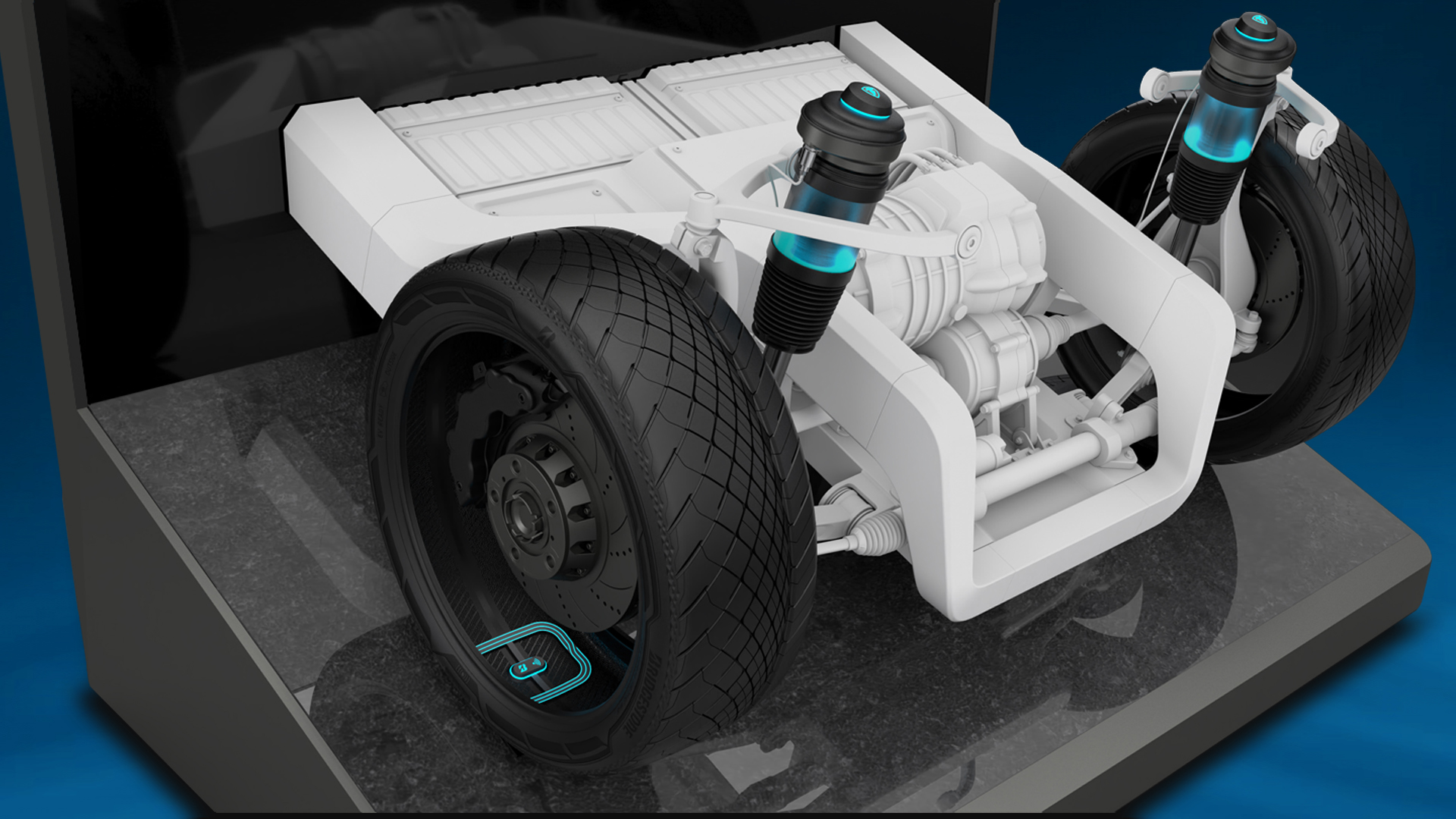 Animated image of a tires