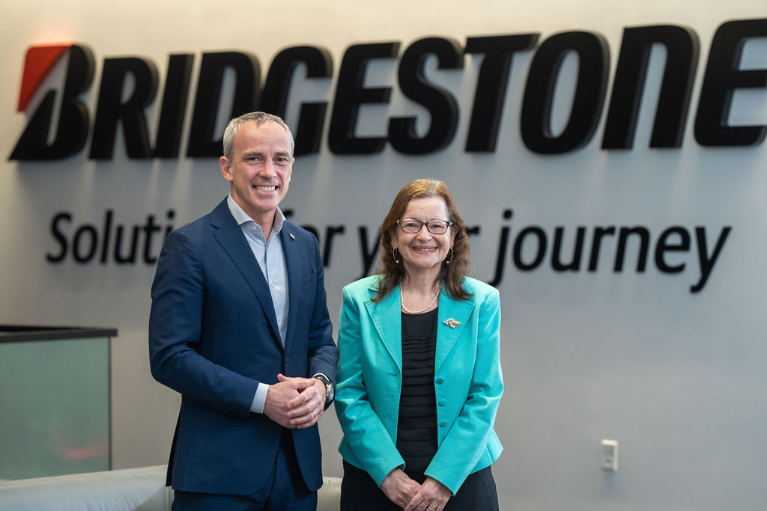 Bridgestone and LanzaTech Leadership