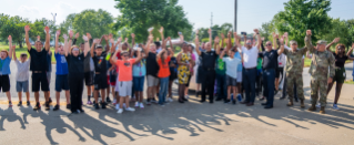 Bridgestone funded the purchase of new passenger vans for CYS Services Youth Centers