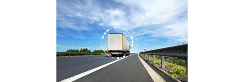 camion en carretera ia