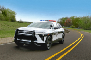 Chevrolet Blazer Police Pursuit equipped with Firestone Firehawk Pursuit tires