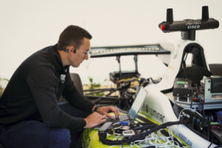 A team of university students from Italy and the United States are developing the autonomous vehicle for Goodwood.