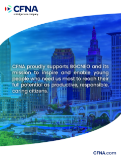 CFNA donated $15,000 to Boys & Girls Clubs of Northeast Ohio (BGCNEO) as a presenting sponsor for BGCNEO’s Race for Kids. CFNA has supported BGCNEO for more than 13 years, including as an active supporter of Bridgestone’s Driving Great Futures campaign. 