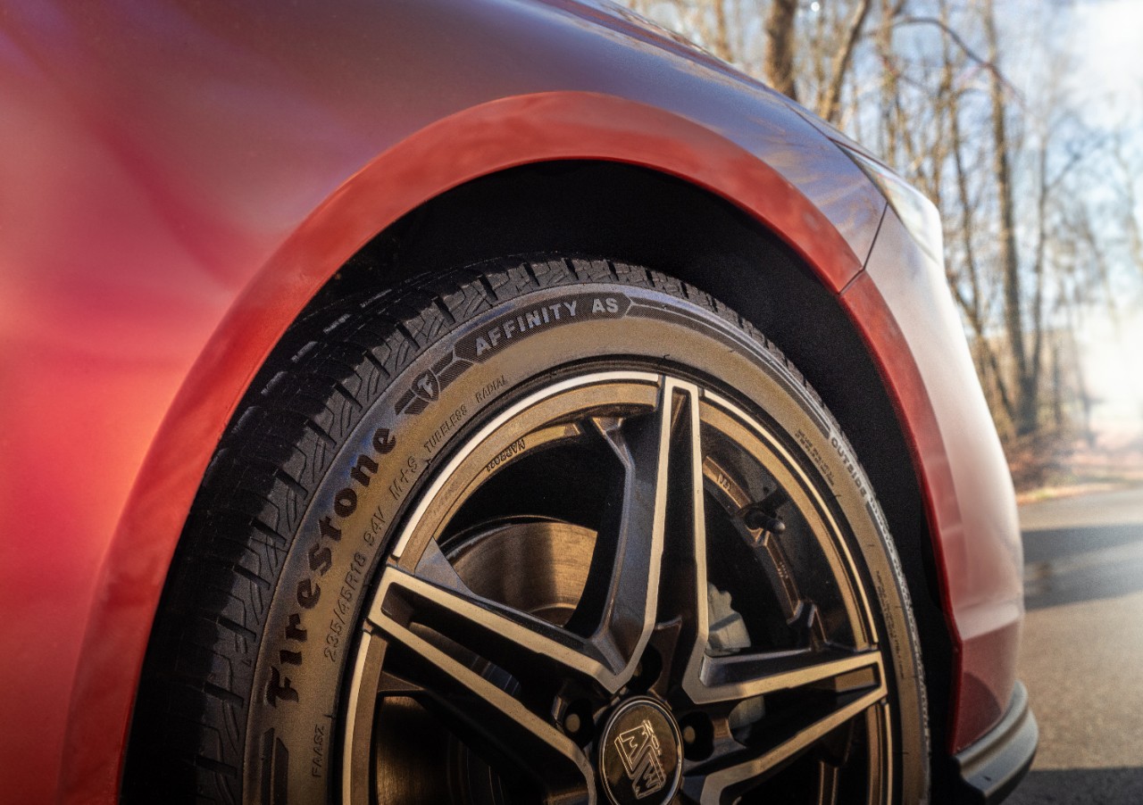 New Firestone Affinity AS Tire 