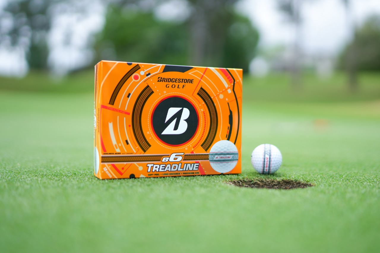 The Bridgestone Golf e6 TreadLine is a new offering for one of the industry's most popular and longest-running golf ball lines.